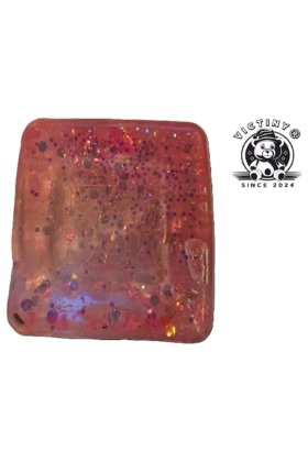 ®   ICE CUB Glitter PINK jucărie interactivă, moale, culoare aleatorie, anti-stres, anxietate