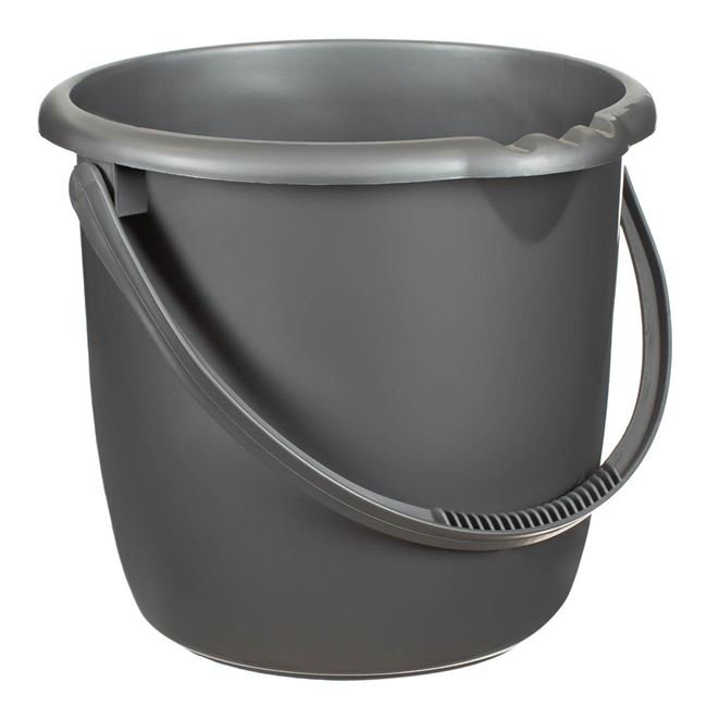 Galeata din Plastic Antracit 8l