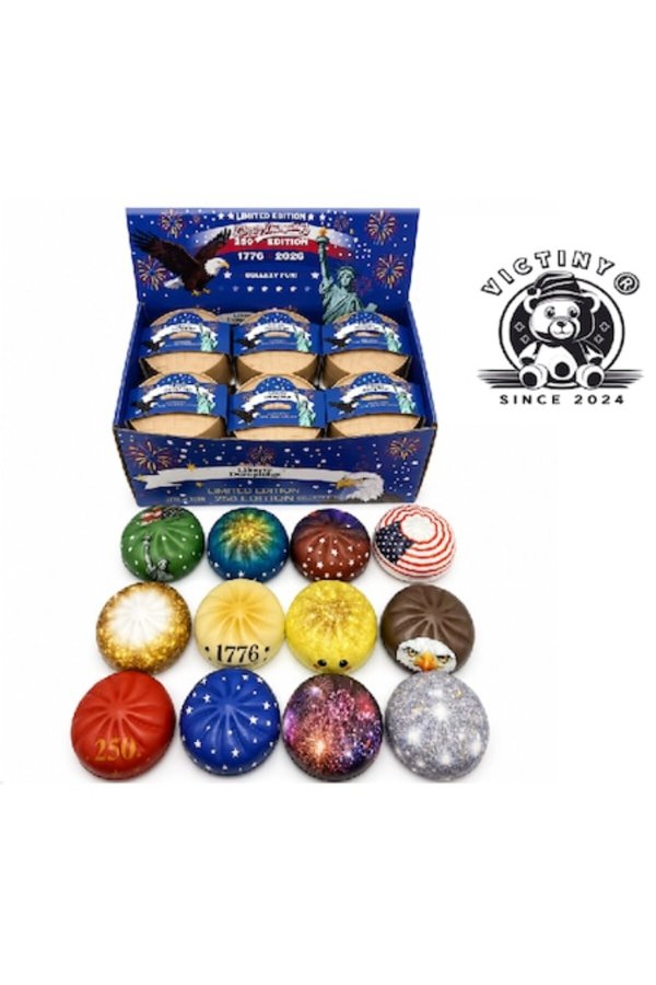 ® Jucărie interactivă Gălușcă / Baozi, Multicoloră, Ediție limitată, Moale, Antistres