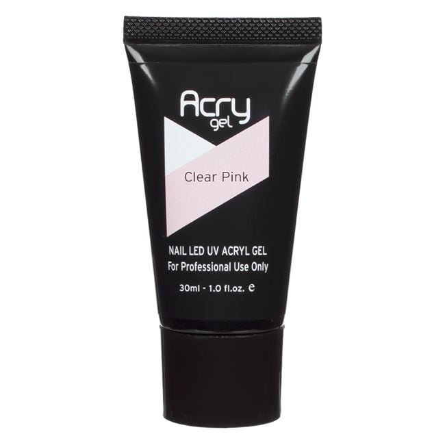 Acrygel Transparent Roz in Tub 30ml
