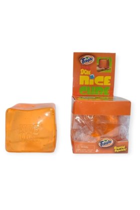 Jucărie interactivă ®   ORANGE&FANTA CUBE MODEL, moale, antistres, pentru utilizare zilnică.