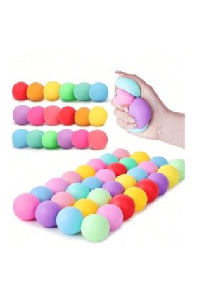 ®   Set de jucării interactive, 4 mingi, moi, antistres, pentru copii și adulți.