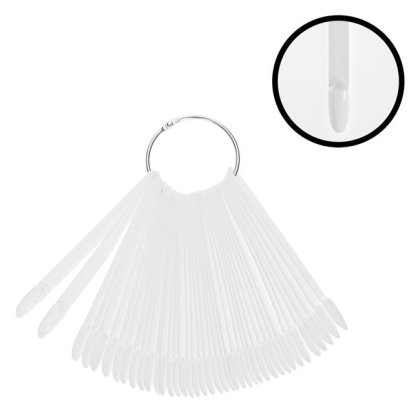 Paletar Unghii Sticks cu Inel pentru Unghii Ovale 40buc