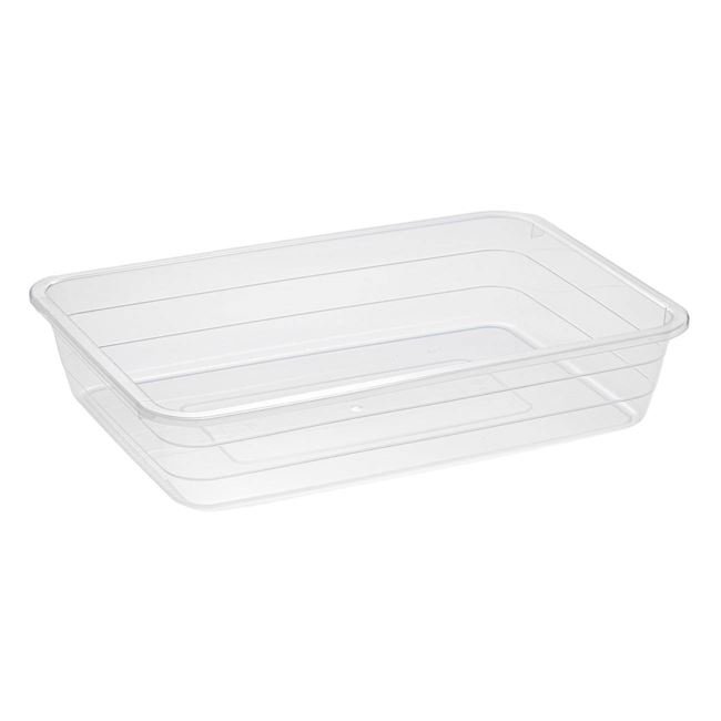 Organizator din Plastic Transparent pentru Frigider 40.8x29.4x8cm