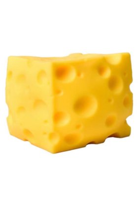 Jucărie squishy antistres, design BRÂNZĂ VICTINY, 1 bucată aleatorie GALBEN/ GALBEN