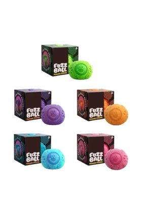 Jucărie de strâns, VICTINY ®   model FUZZ BALL, Antistres, CULOARE ALEATORIE