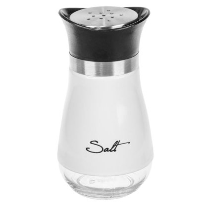 Solnita din Sticla Alba cu Imprimeu "Salt" 120ml