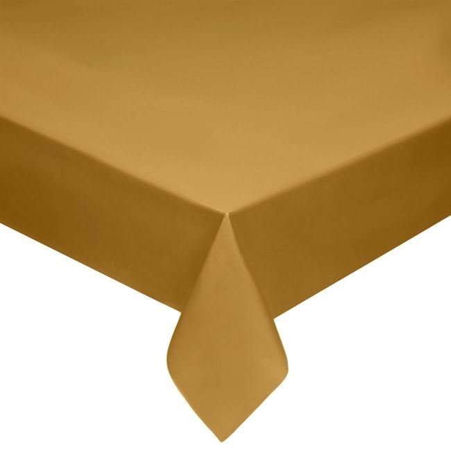 Fata de Masa din Plastic Aurie 274x137cm