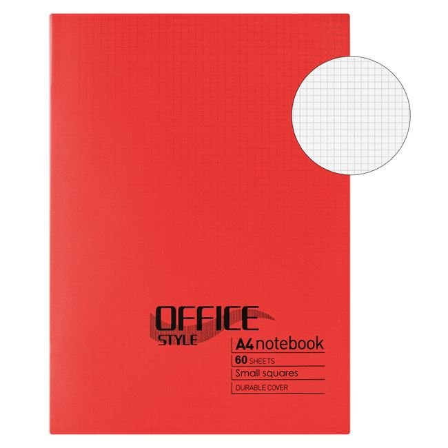 Caiet Studentesc A4 Matematica Coperta Rosie - 60F