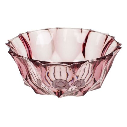 Bol Rotund Mov Model Diamant din Plastic 290ml