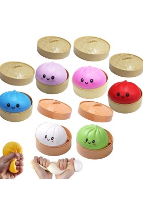 Minge antistres moale și colorată, jucărie senzorială inteligentă cu emoji