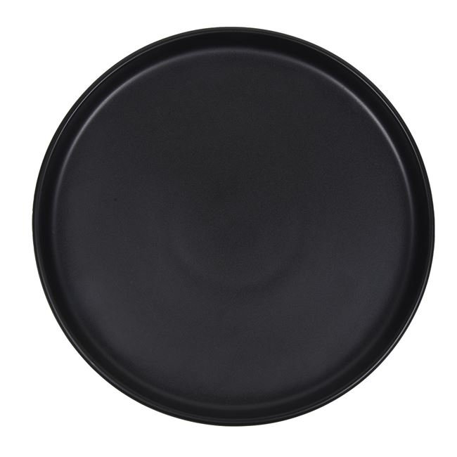 Farfurie Neagra pentru Fructe "Nordic" Ceramica Ø26.5cm