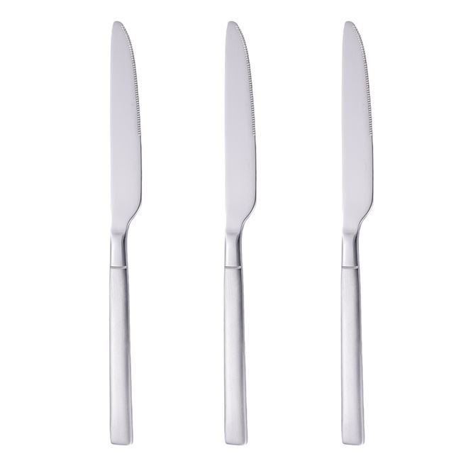 Cutite de Masa din Otel Inoxidabil "Basic" 23cm - 3buc