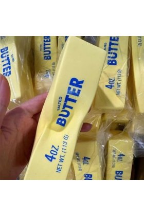 Jucărie Squishy tip Baton de Unt, cu revenire lentă, antistres, cadou - 1 bucată XL 27 cm
