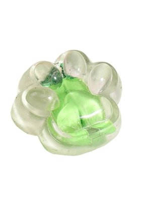 Jucărie antistres moale, labă de pisică pufoasă și flexibilă, cu revenire lentă, 7 x 6,5 cm, model legumă, multicoloră