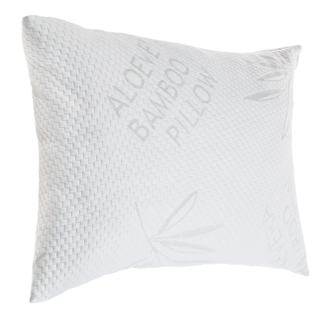 Perna de Dormit cu Aloe Vera Bambus & Spuma de Memorie pentru Adulti 70x50cm