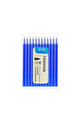 Set de 12 rezerve de role, compatibile cu Frixion, Bia, Blue