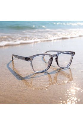 Ochelari de soare dama rama PLASTIC GRY TRANSPARENT