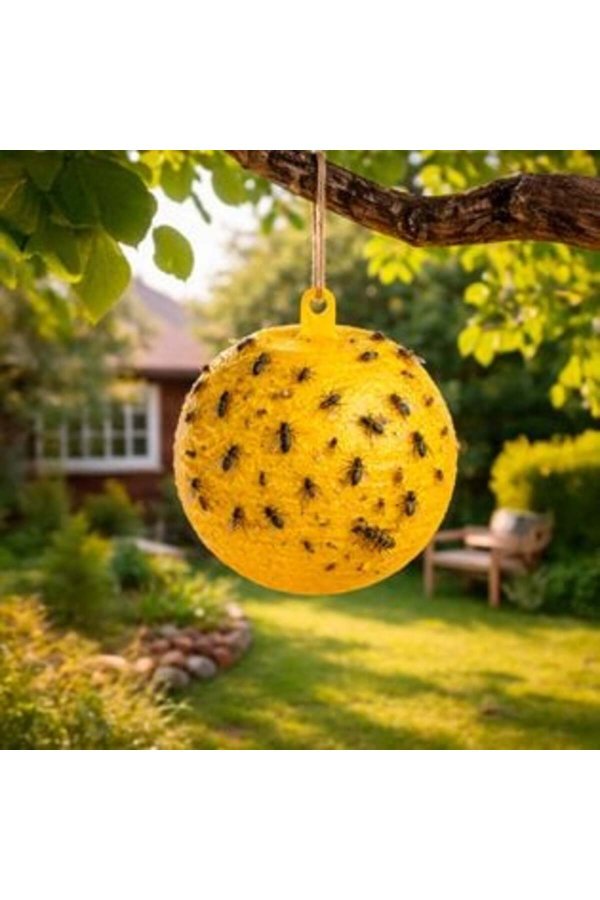 Capcană galbenă pentru insecte Ø8 cm