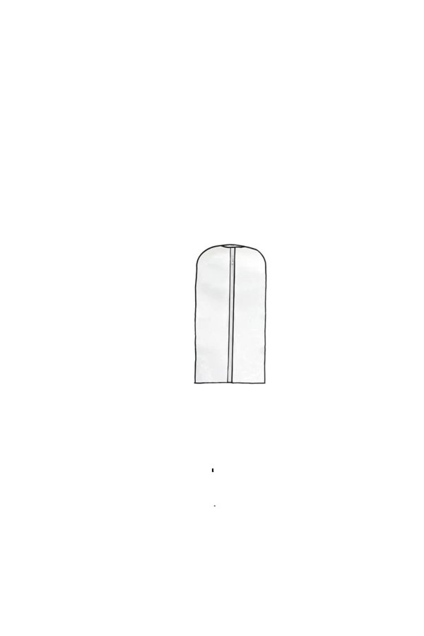 Husă de protecție transparentă pentru costum 60 x 137 cm