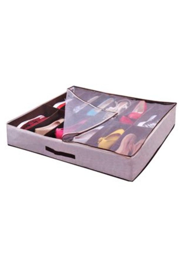 Husă pentru încălțăminte cu 12 compartimente 76 x 61 x 15 cm