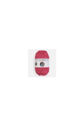 Fir de tricotat fucsia cu lurex argintiu 100 g