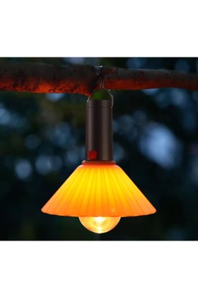 Lampă de camping pentru exterior, rezistentă la apă, reîncărcabilă, ușor de transportat,