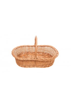 Coșuleț mic clasic din răchită 47/35 12 cm