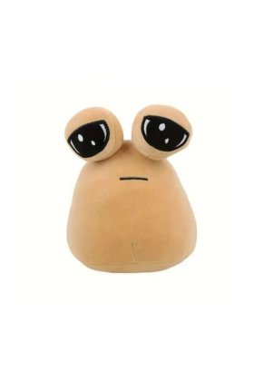 Jucărie de pluș, tip Pou, multicoloră, 21 cm
