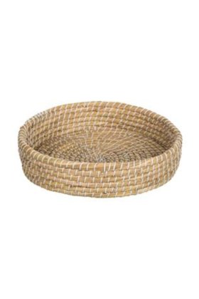 Tavă rotundă din paie Ø32 x 7 cm