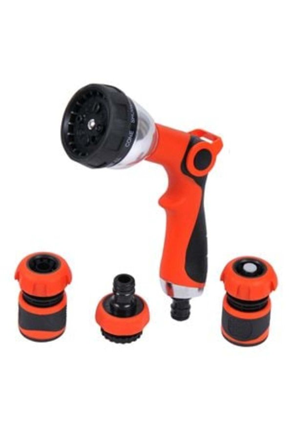 Pistol de stropit cu furtun cu 3 accesorii și funcții
