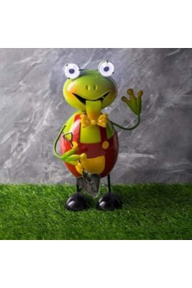 Lampă solară broască 25 cm