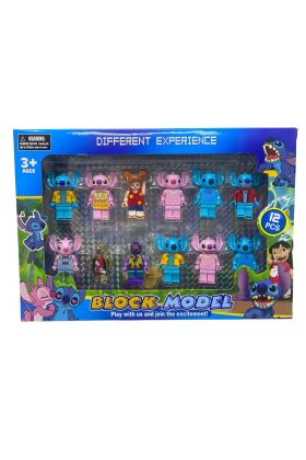 Set 12 Figurine Lilo, Stitch și Angel – Compatibile Lego