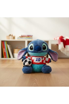 JUCĂRIE DE PLUȘ STITCH ALBASTRU 23 CM HAINE FIFA WORD CUP 2026