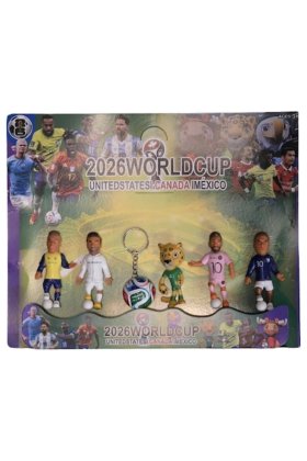 Set de 6 figurine mascotă FIFA 2026 VICTINY®