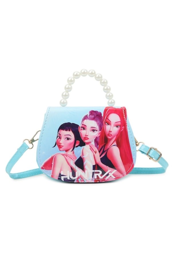 Geantă crossbody Witcher Girls, portofel anime K-pop, multicolor, P- portofel