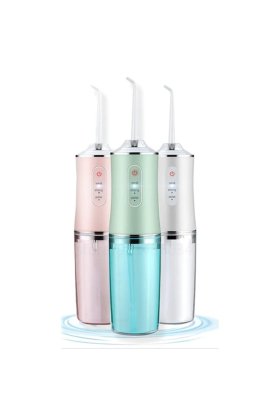 Irigator oral pentru curățare, 3 moduri de funcționare, portabil, rezervor de 220 ml