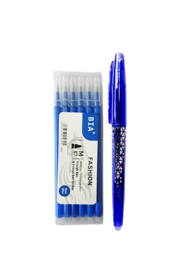 BIA M-8001 Roller Fashion 0.7mm + Set de 6 Rezerve 0.7mm