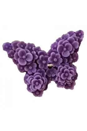 SET 10 MĂRTIȘOARE Lumânări decorative din ceară de soia cu fluturi