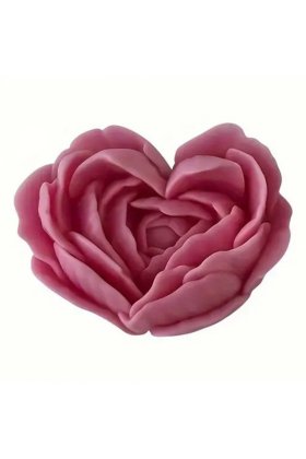 SET 10 MĂRTIȘOARE Lumânări decorative din ceară de soia, formă de inimă