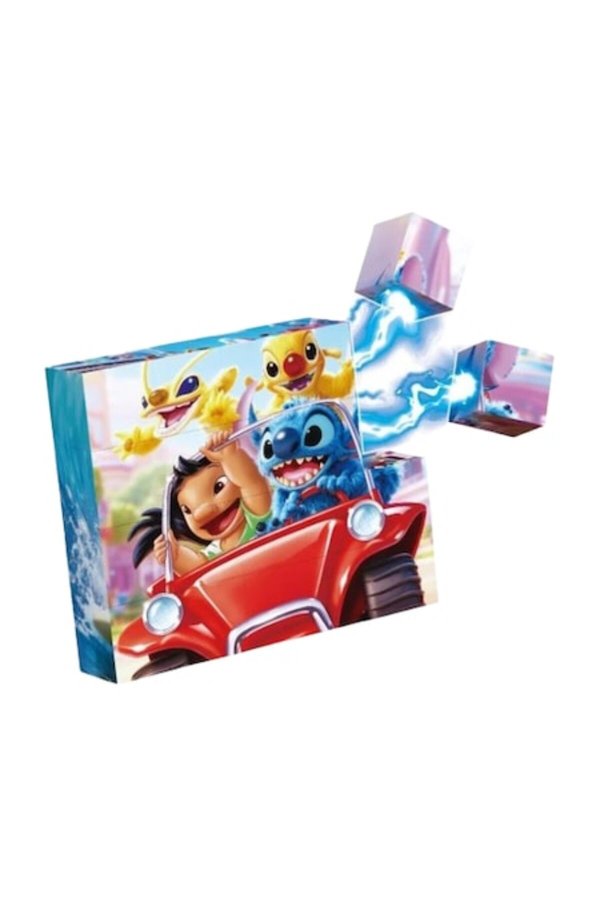 Puzzle cu blocuri magnetice de construcție, 20 de piese