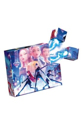 Puzzle cu blocuri magnetice de construcție, 20 de piese