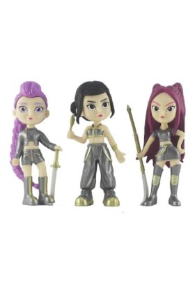 Set de 3 păpuși, K Pop Demon Hunter Girl