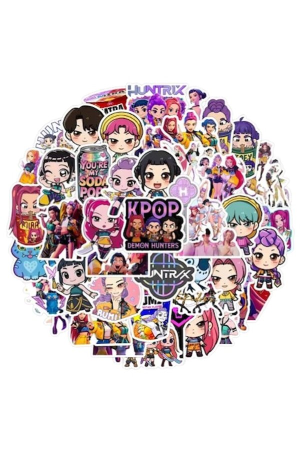 Set de 50 de stickere K-Pop Demon Hunter