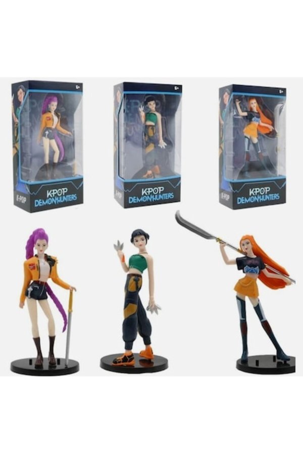 Set de 3 figurine KPop Demon Hunters