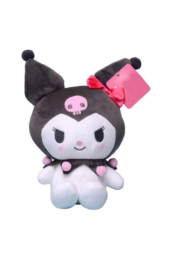Jucărie de pluș Kuromi, 26 cm, neagră