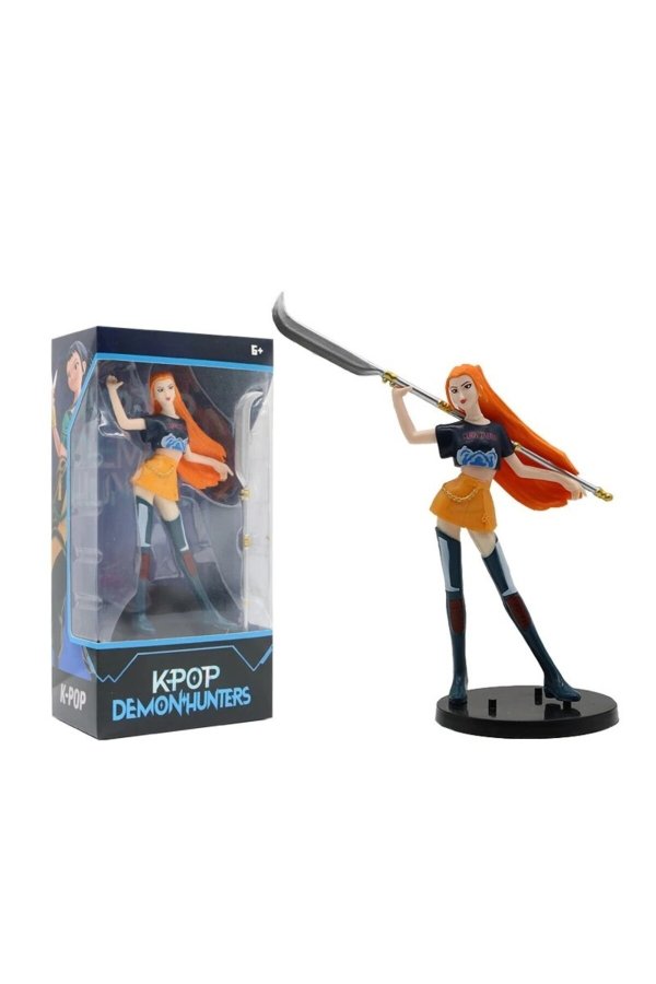 Kpop Mira Demon Hunters Zoey Mira Rumi Figurină de colecție din PVC (Bandai, 2025)