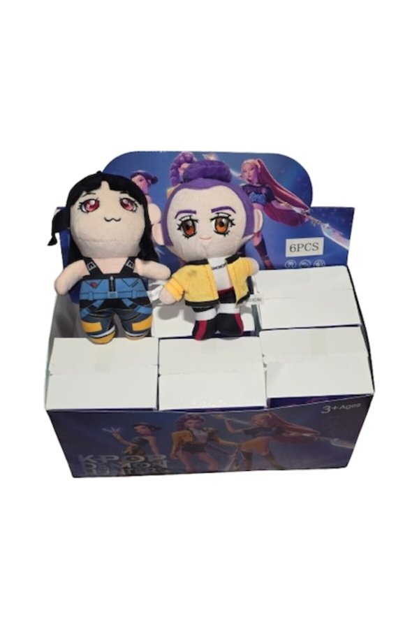 K-Pop Box, VICTINY®, set de brelocuri, material de pluș, 13x15 cm