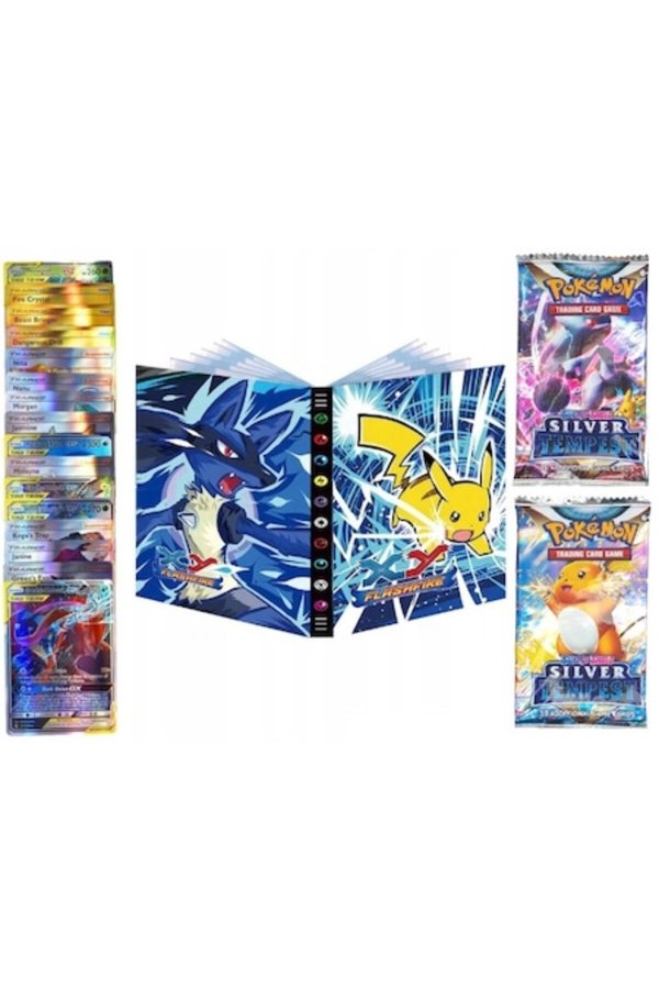 Album pentru 432 de cărți + 20 de cărți Pokémon