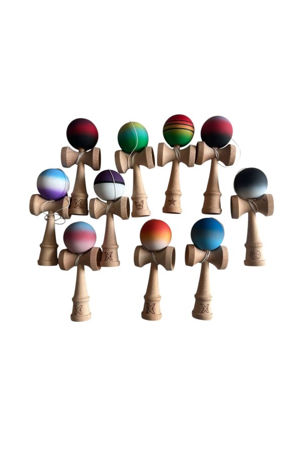 Nou JUCARIE KENDAMA X CULOARE 18 CM